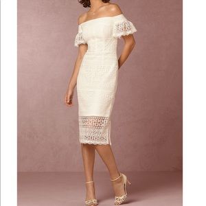 BHLDN Cynthia Rowley Mavis Off the Shoulder Lace